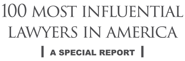 100 Most Influential Lawyers in America Award Logo