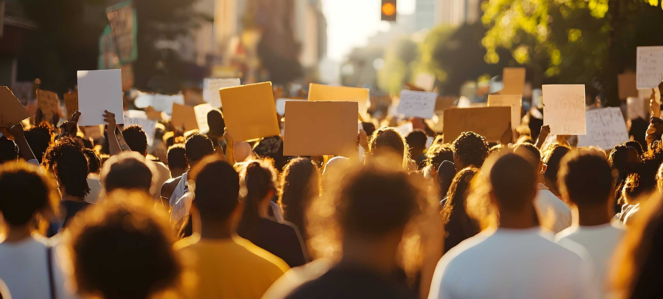 Crowd of Protestors